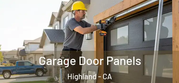  Garage Door Panels Highland - CA