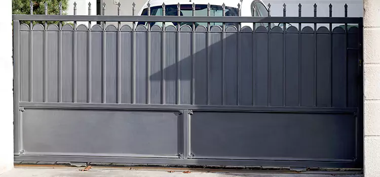 Metal Driveway Gate Installation Highland